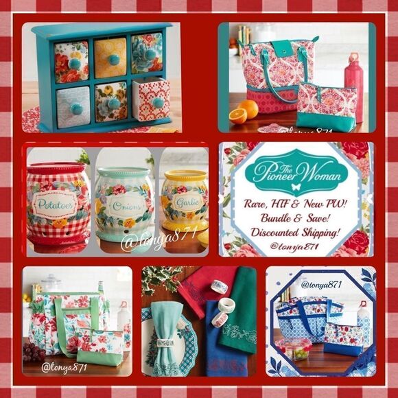 🦋 NEW RARE HTF “Gifts For Her" From The Pioneer Woman Collection - Picture 1 of 6